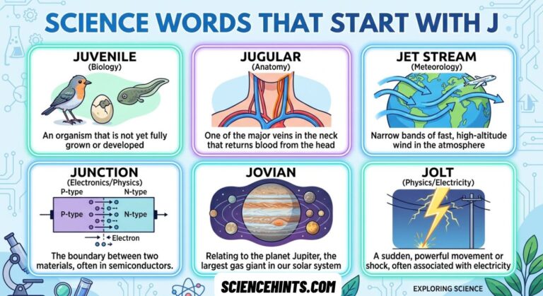 Science Words That Start With J