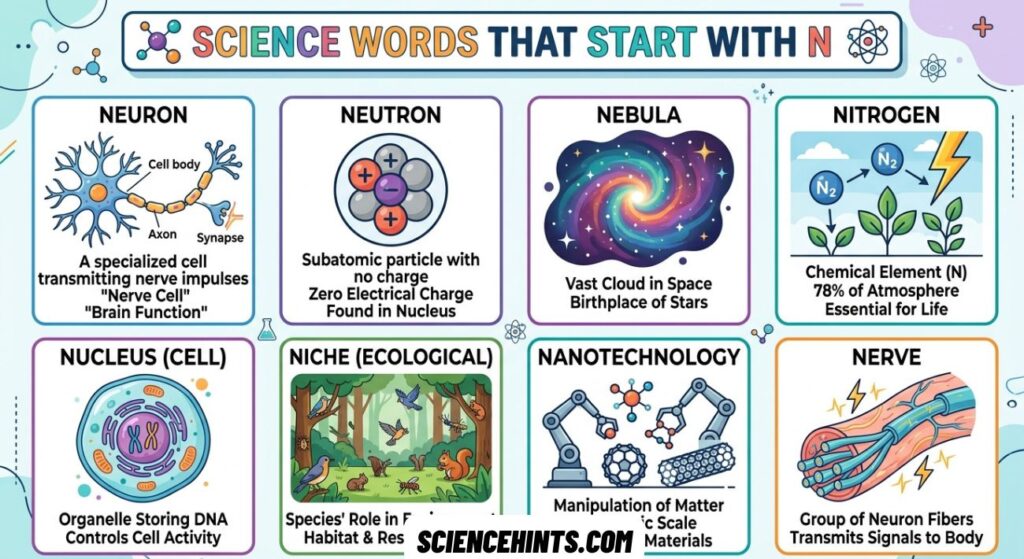 Science Words That Start With N