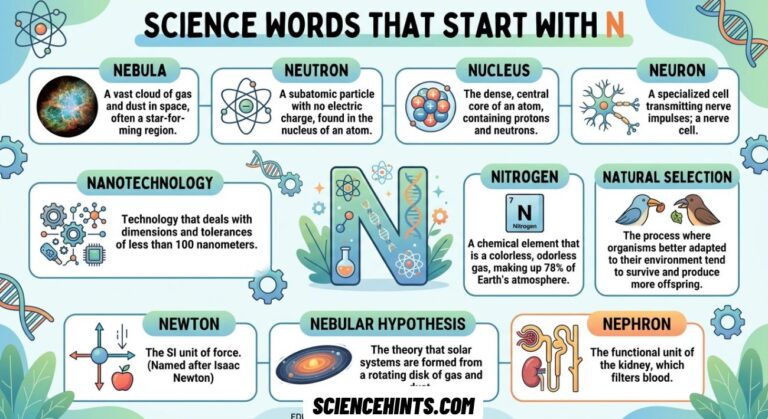Science Words That Start With N