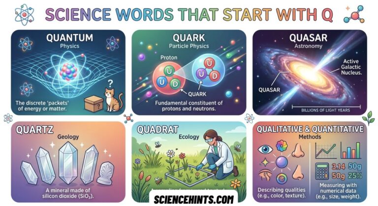  Science Words That Start With Q