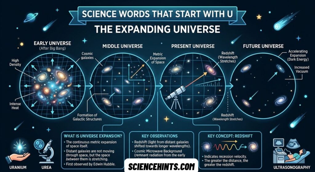 Science Words That Start With U